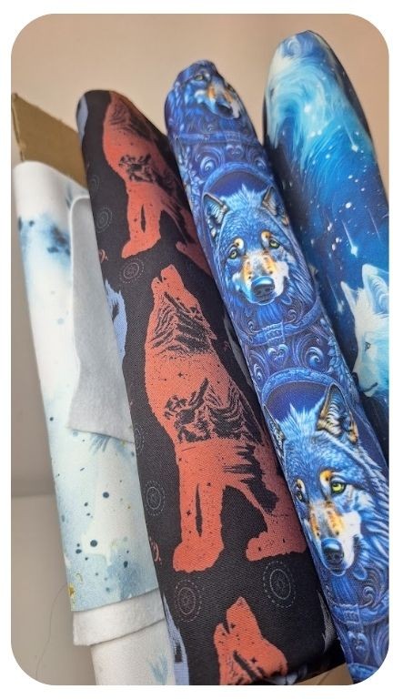 Ledvinka s motivem vlka